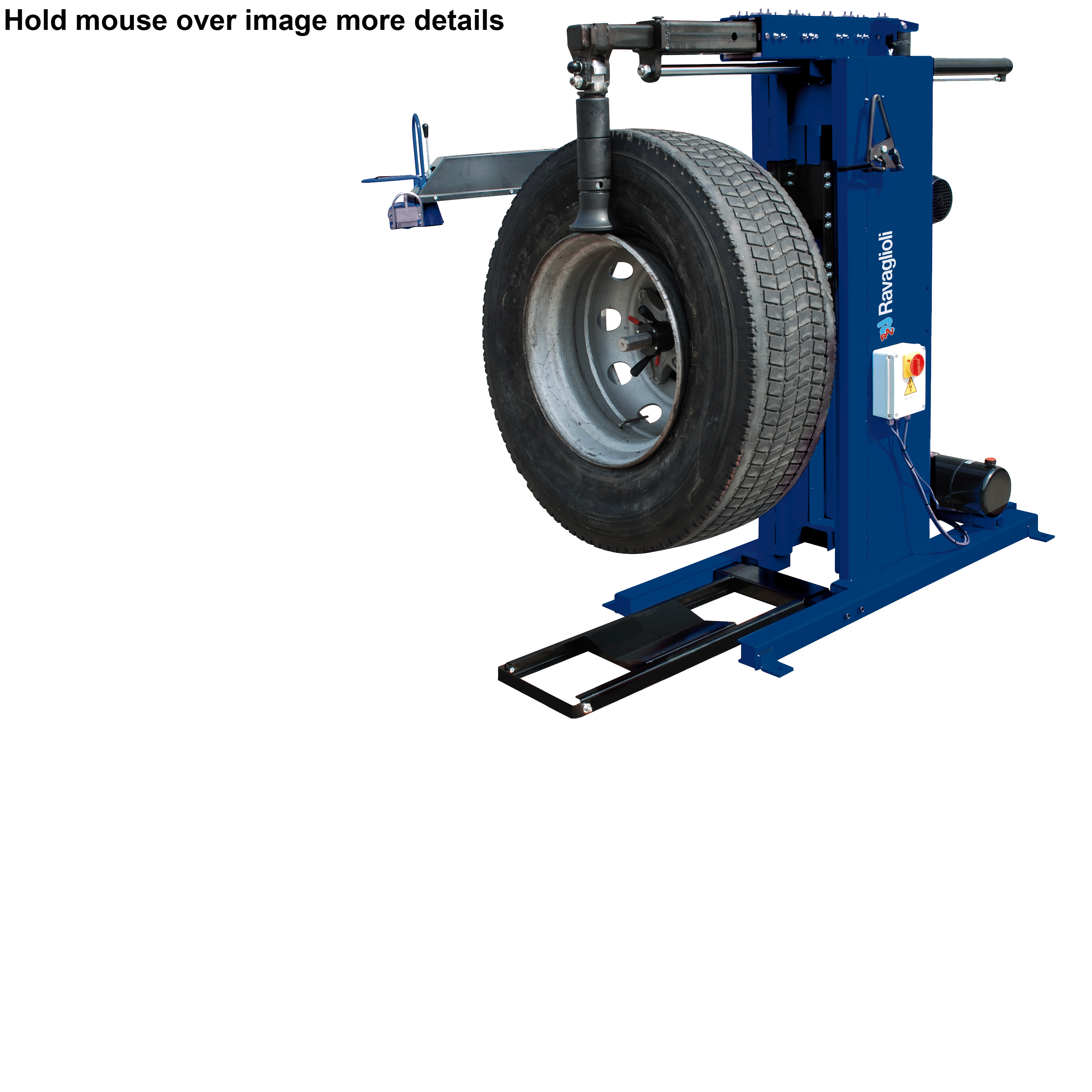 GRS 926 Scout Truck Tire Changer Front